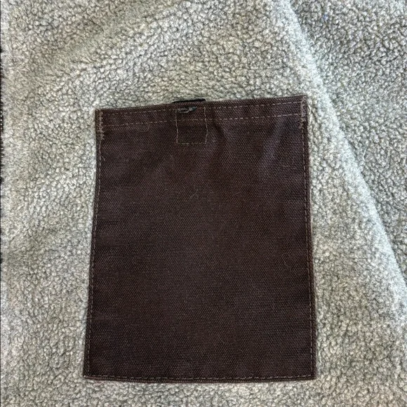 EUC Carhartt Washed Duck Sherpa-Lined Mock-Neck Relaxed-Fit Vest- Women’s Large - Picture 8 of 12